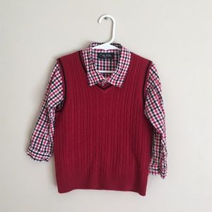 Dress Shirt/Vest set